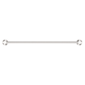 MECCA SINGLE TOWEL RAIL 600/800MM BRUSHED NICKEL