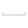 MECCA SINGLE TOWEL RAIL 600/800MM BRUSHED NICKEL