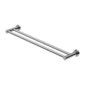 MECCA DOUBLE TOWEL RAIL 600/800MM CHROME