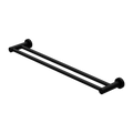 MECCA DOUBLE TOWEL RAIL 600/800MM MATTE BLACK