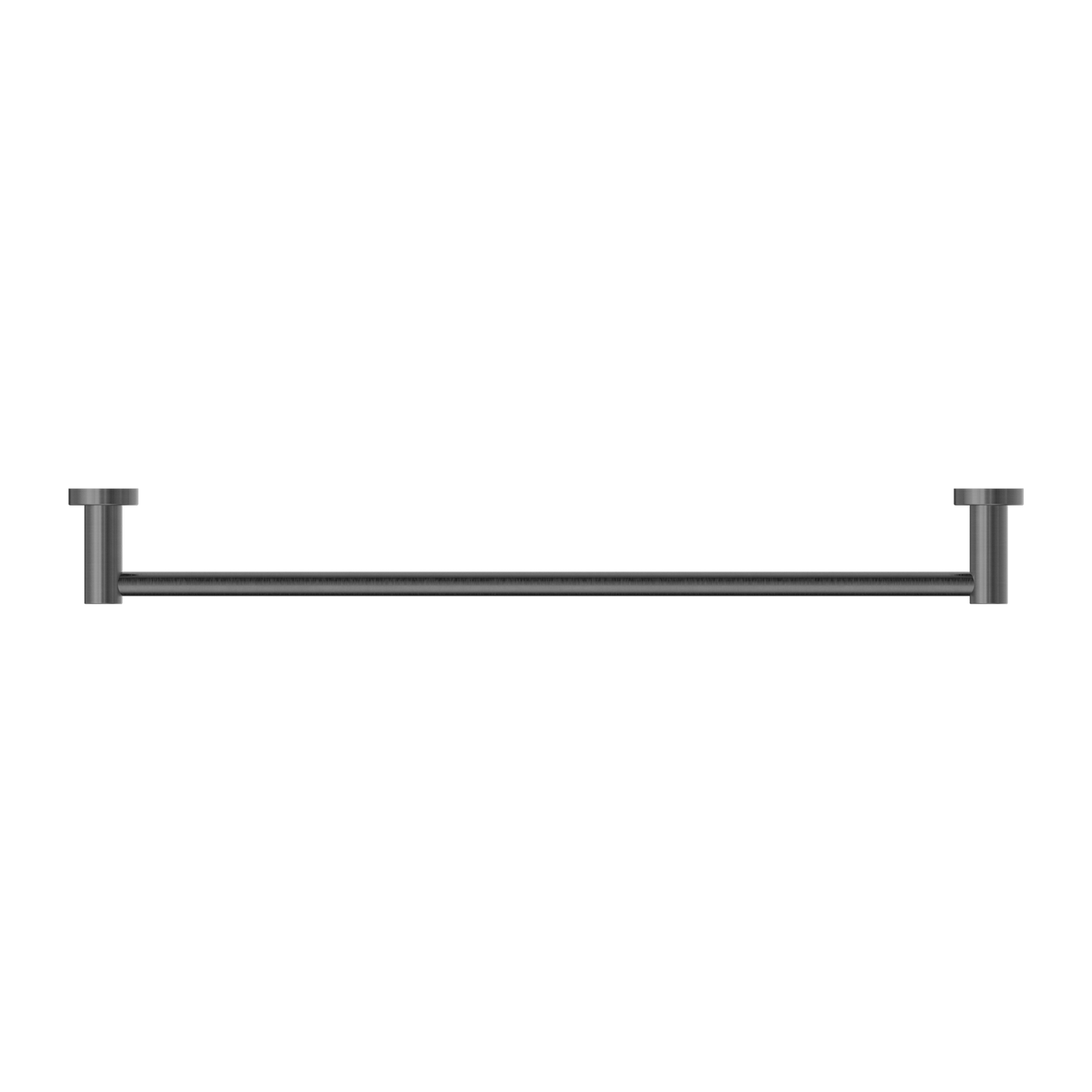 MECCA SINGLE TOWEL RAIL 600/800MM GUN METAL