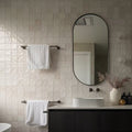 MECCA SINGLE TOWEL RAIL 600/800MM GUN METAL
