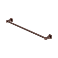 Mecca Single Towel Rail 600/800mm Rome Bronze