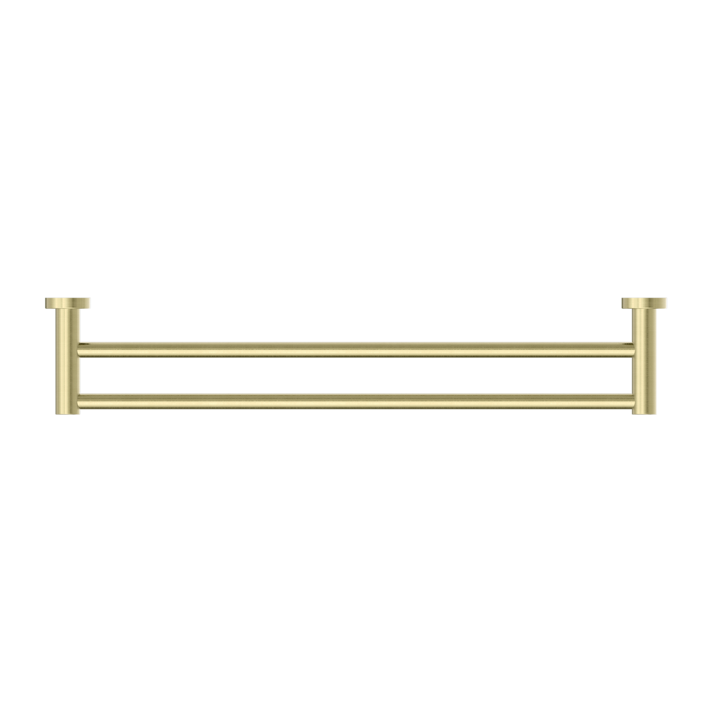 MECCA DOUBLE TOWEL RAIL 600/800MM BRUSHED GOLD