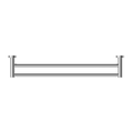 MECCA DOUBLE TOWEL RAIL 600/800MM CHROME