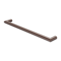 MECCA 240V SINGLE HEATED TOWEL RAIL BRUSHED BRONZE