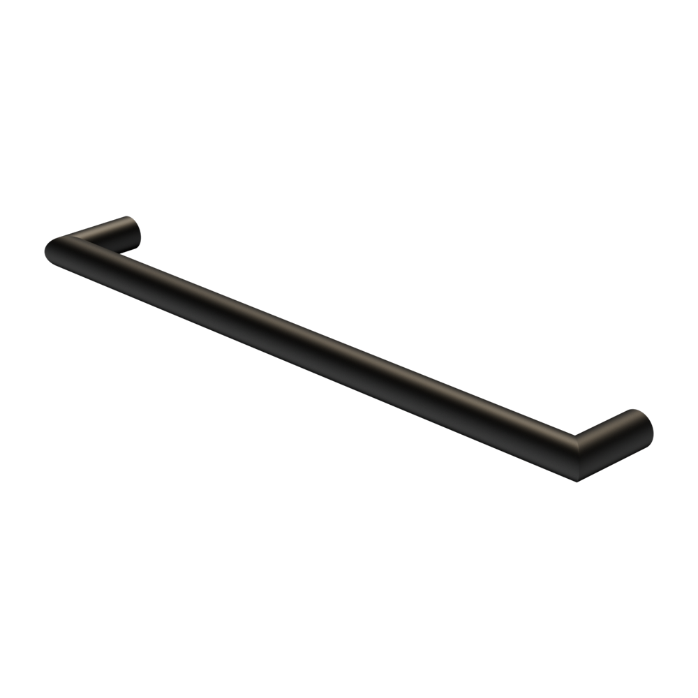MECCA 240V SINGLE HEATED TOWEL RAIL MATTE BLACK