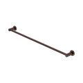 Mecca Single Towel Rail 600/800mm Rome Bronze