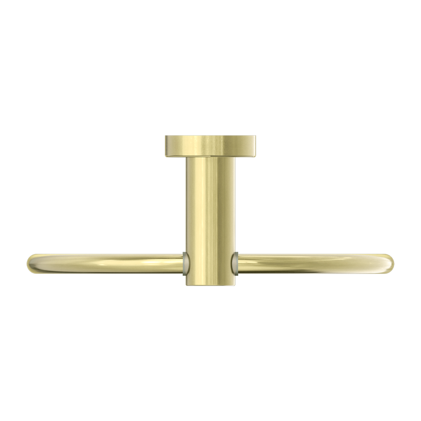 MECCA HAND TOWEL RING BRUSHED GOLD