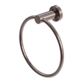 Mecca Hand Towel Ring Brushed Bronze — Hand Towel Rails, Towel Rings, Racks & Ladders
