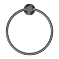 MECCA HAND TOWEL RING GUN METAL GREY