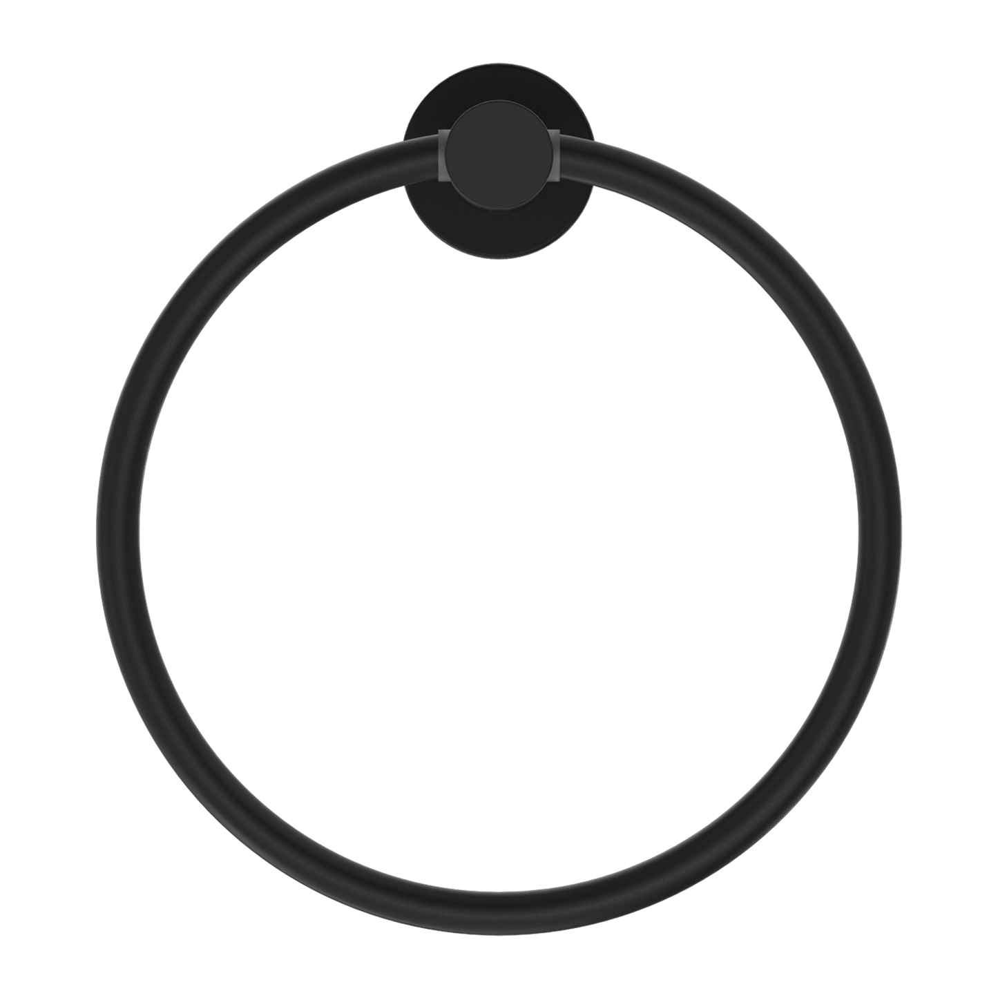 MECCA HAND TOWEL RING MATTE BLACK