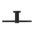 MECCA HAND TOWEL RING MATTE BLACK