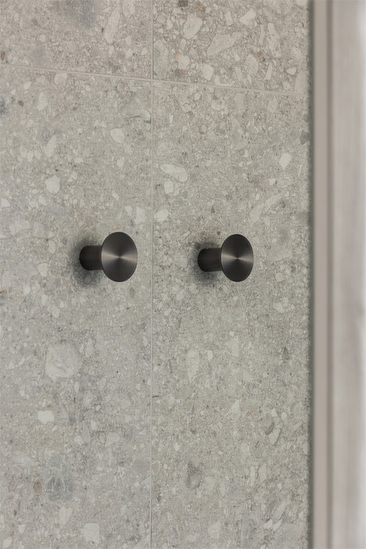 MECCA ROBE HOOK II GUN METAL