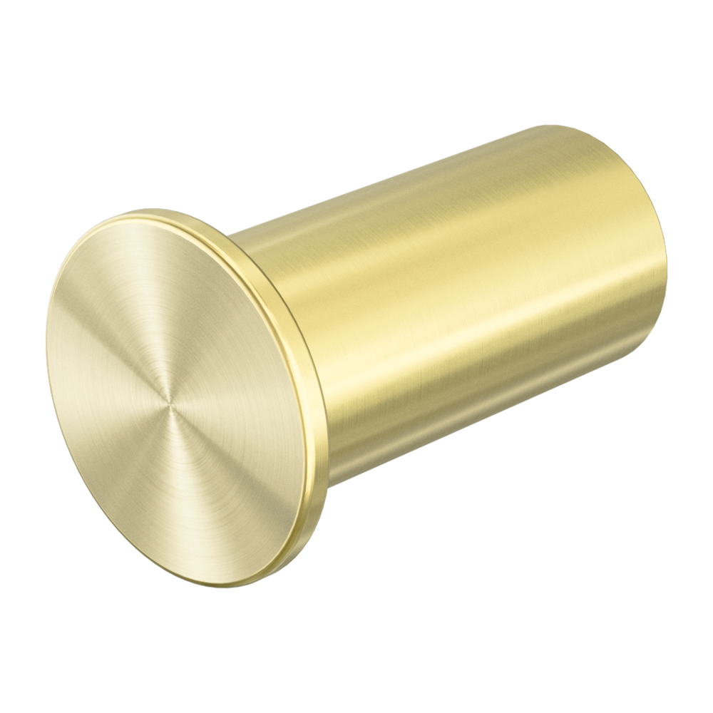 MECCA ROBE HOOK SLIM BRUSHED GOLD