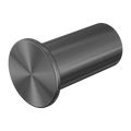 MECCA ROBE HOOK SLIM GUN METAL