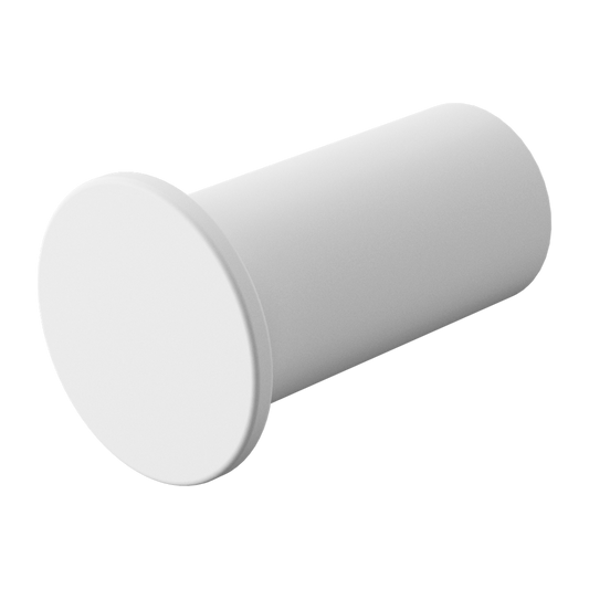 MECCA ROBE HOOK SLIM MATTE WHITE