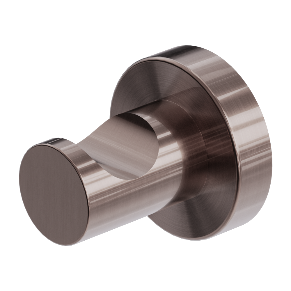 MECCA ROBE HOOK BRUSHED BRONZE