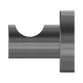 Nero Mecca Robe Hook Gun Metal