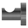 MECCA ROBE HOOK GUN METAL GREY