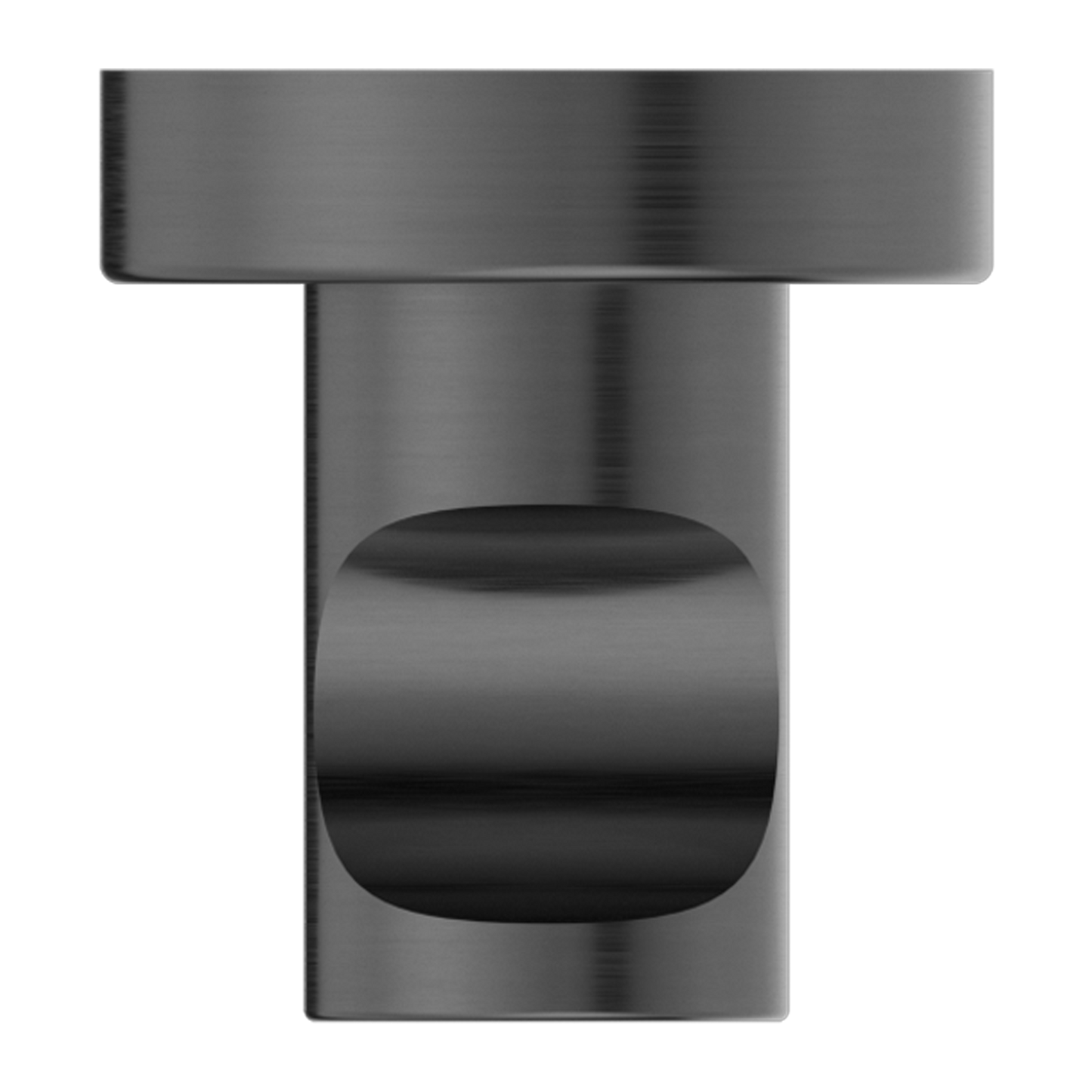 MECCA ROBE HOOK GUN METAL GREY
