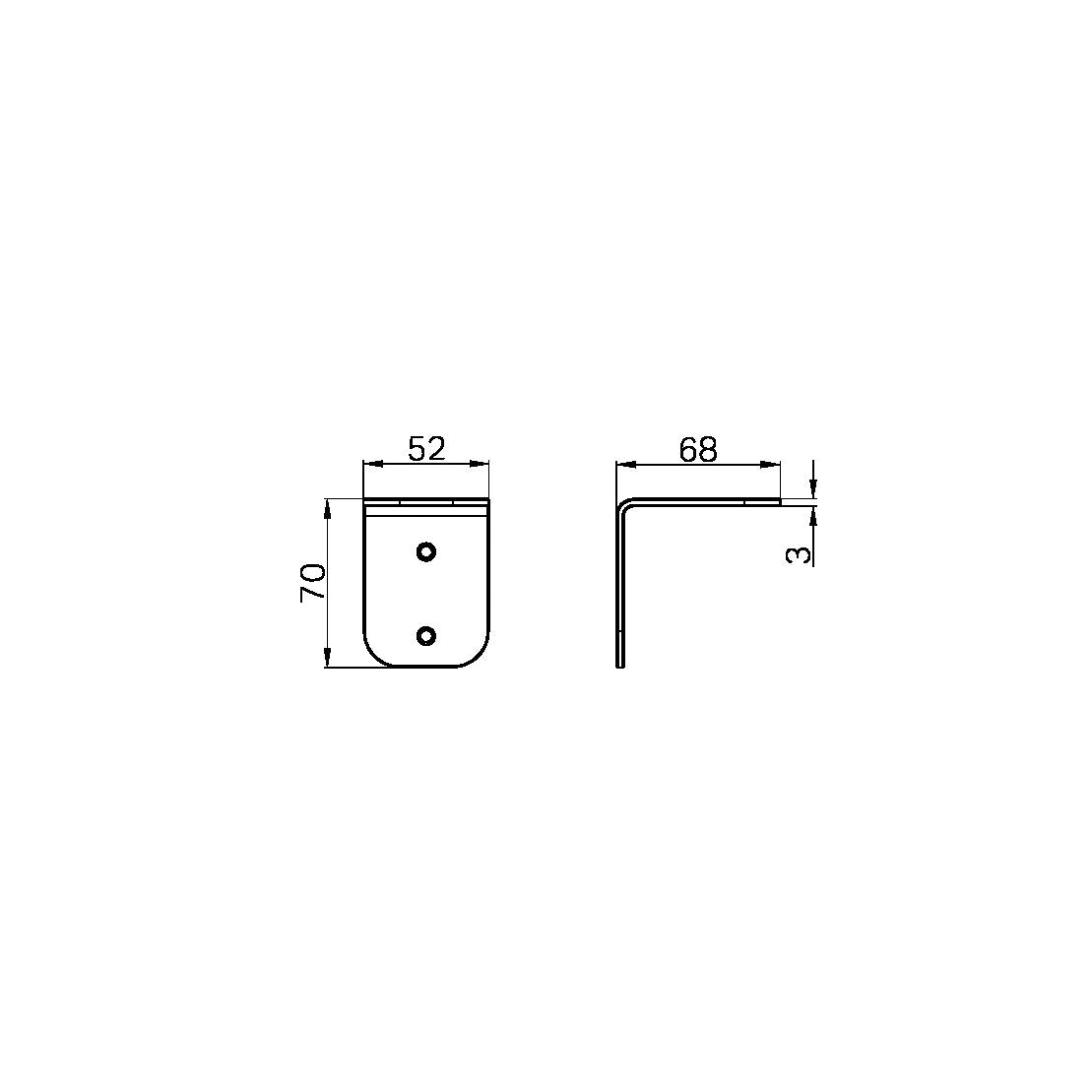 MECCA SOAP BOTTLE HOLDER MATTE BLACK