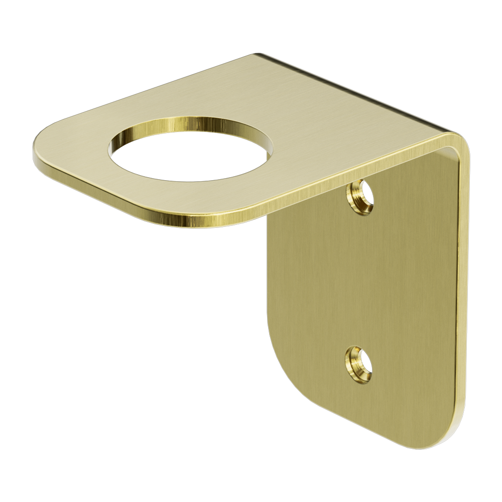 MECCA SOAP BOTTLE HOLDER BRUSHED GOLD