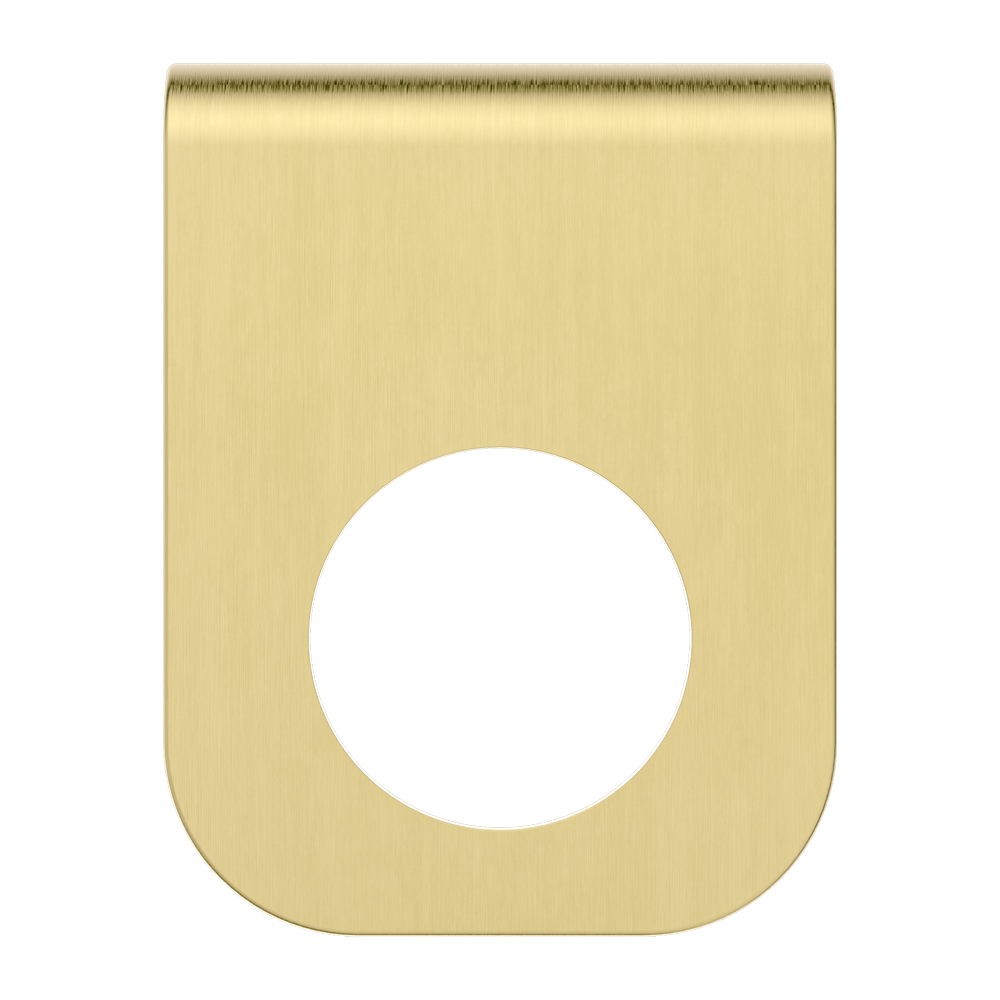 MECCA SOAP BOTTLE HOLDER BRUSHED GOLD
