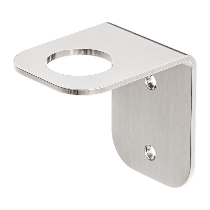 Mecca Soap Bottle Holder Brushed Nickel — Soap Dishes & Dispensers
