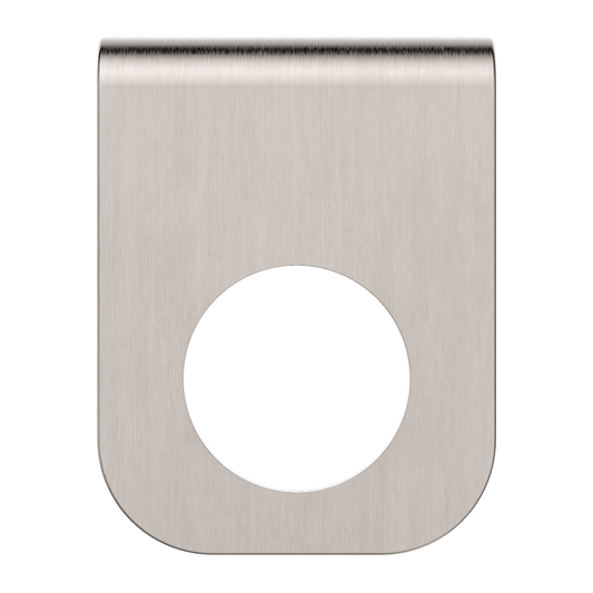 MECCA SOAP BOTTLE HOLDER BRUSHED NICKEL