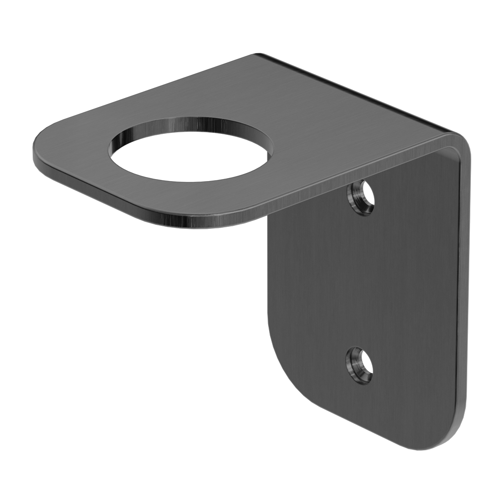 MECCA SOAP BOTTLE HOLDER GUN METAL