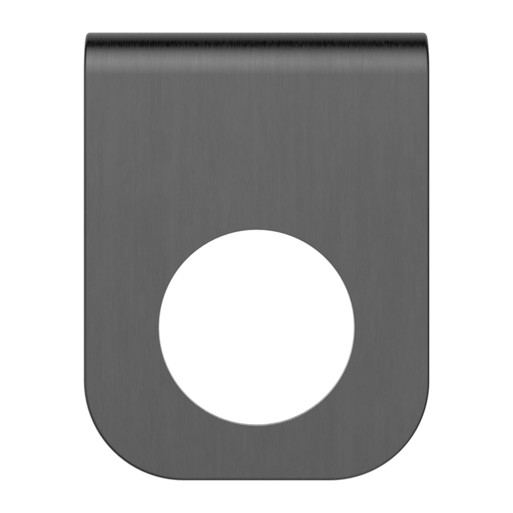 MECCA SOAP BOTTLE HOLDER GUN METAL