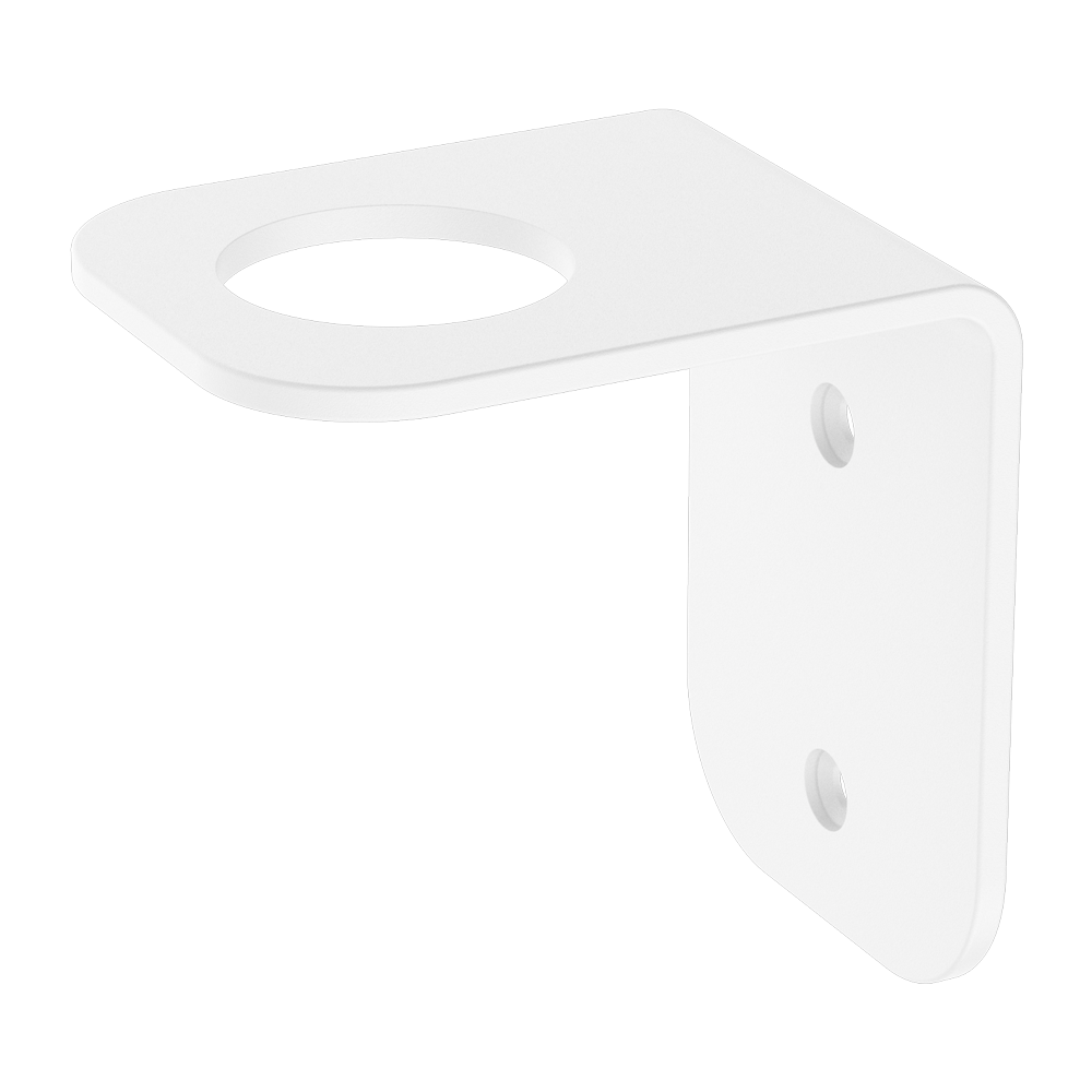 MECCA SOAP BOTTLE HOLDER MATTE WHITE