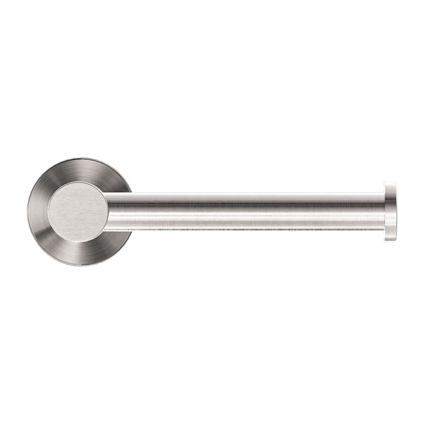 MECCA TOILET ROLL HOLDER BRUSHED NICKEL
