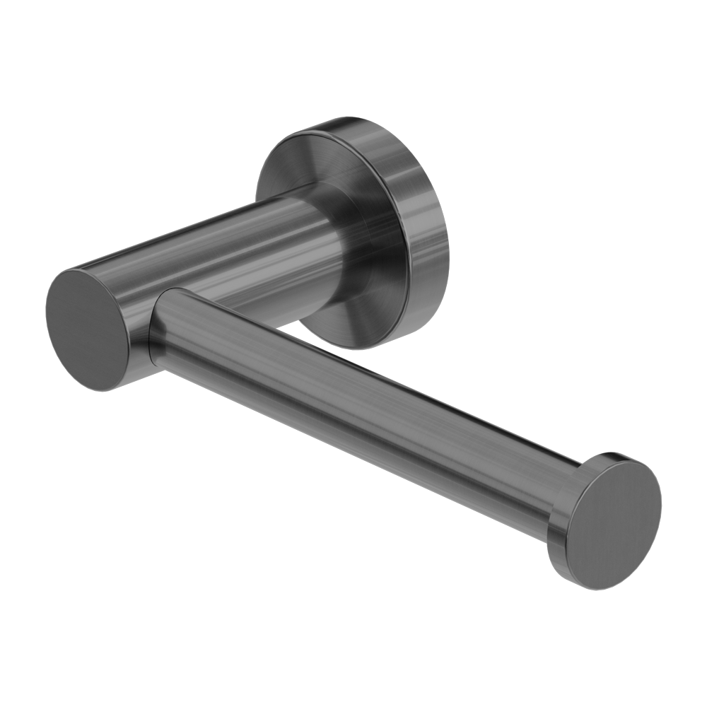 MECCA TOILET ROLL HOLDER GUN METAL GREY