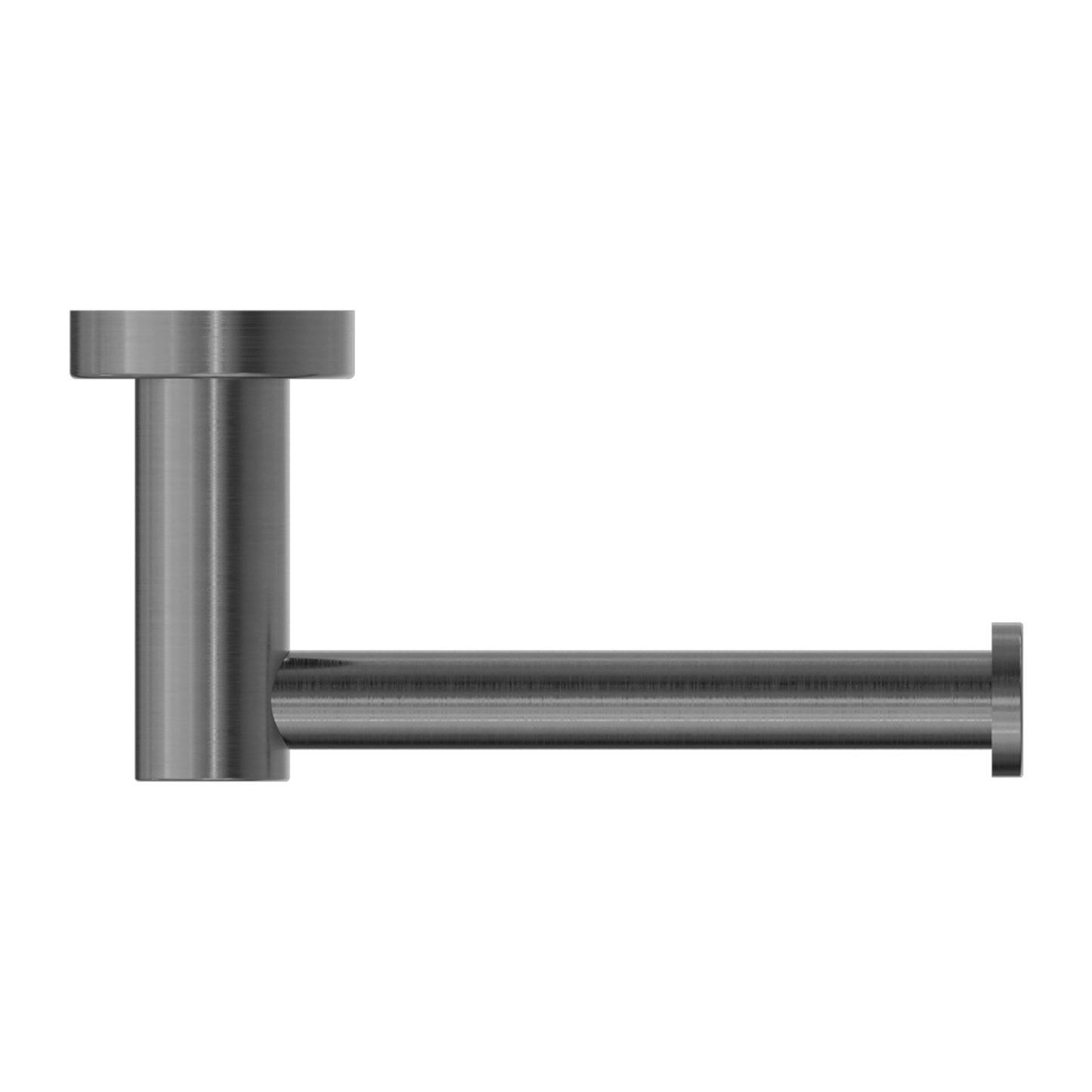 MECCA TOILET ROLL HOLDER GUN METAL GREY