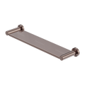 MECCA METAL SHOWER SHELF BRUSHED BRONZE
