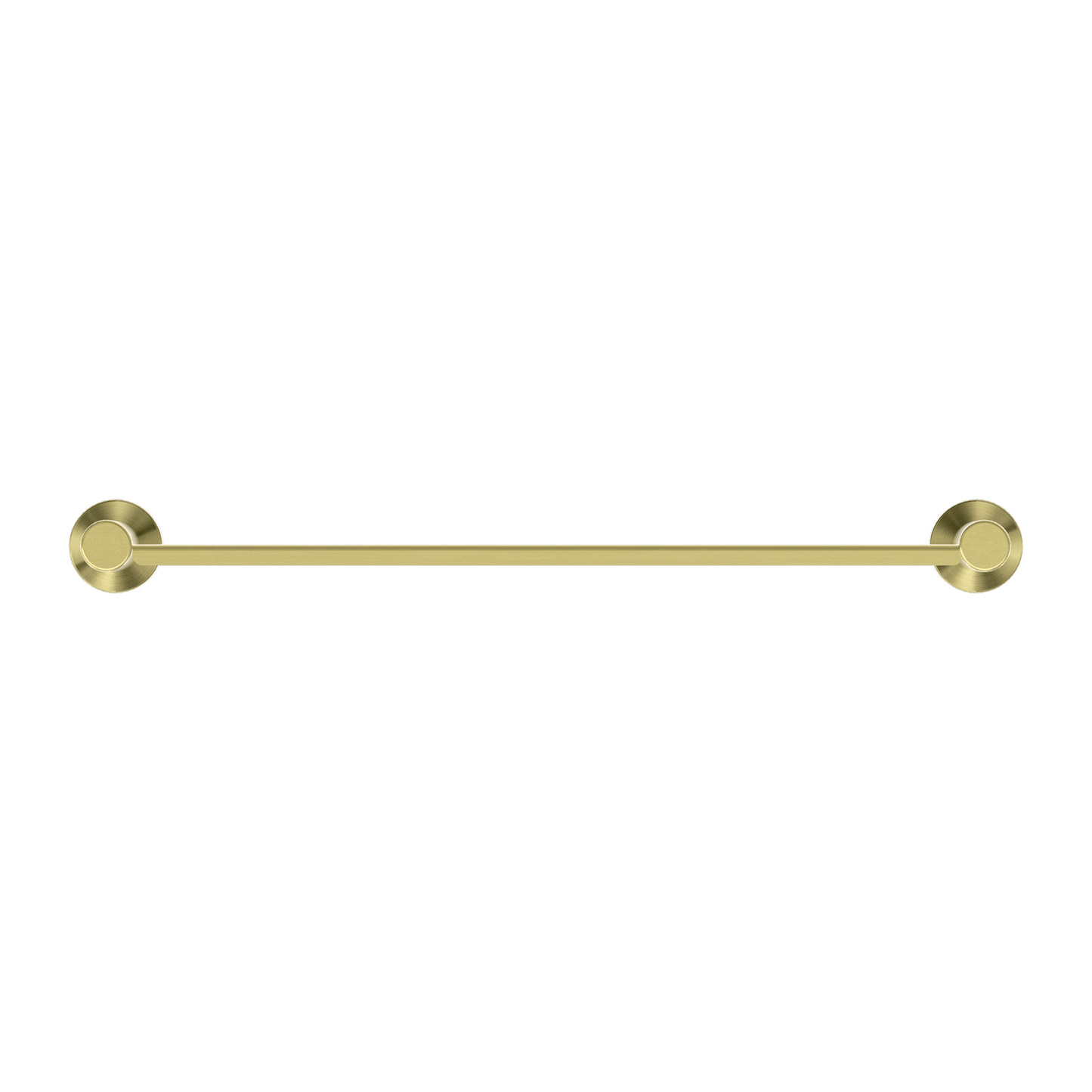 MECCA METAL SHOWER SHELF BRUSHED GOLD