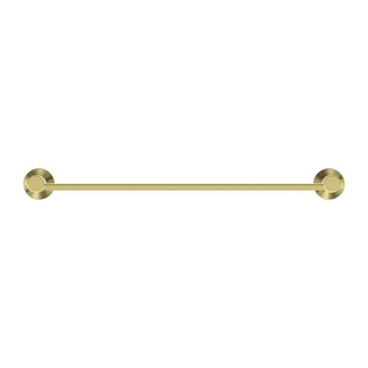 MECCA METAL SHOWER SHELF BRUSHED GOLD