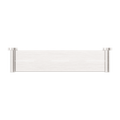 MECCA METAL SHOWER SHELF BRUSHED NICKEL