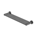 MECCA METAL SHOWER SHELF GUN METAL