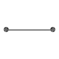 MECCA METAL SHOWER SHELF GUN METAL GREY