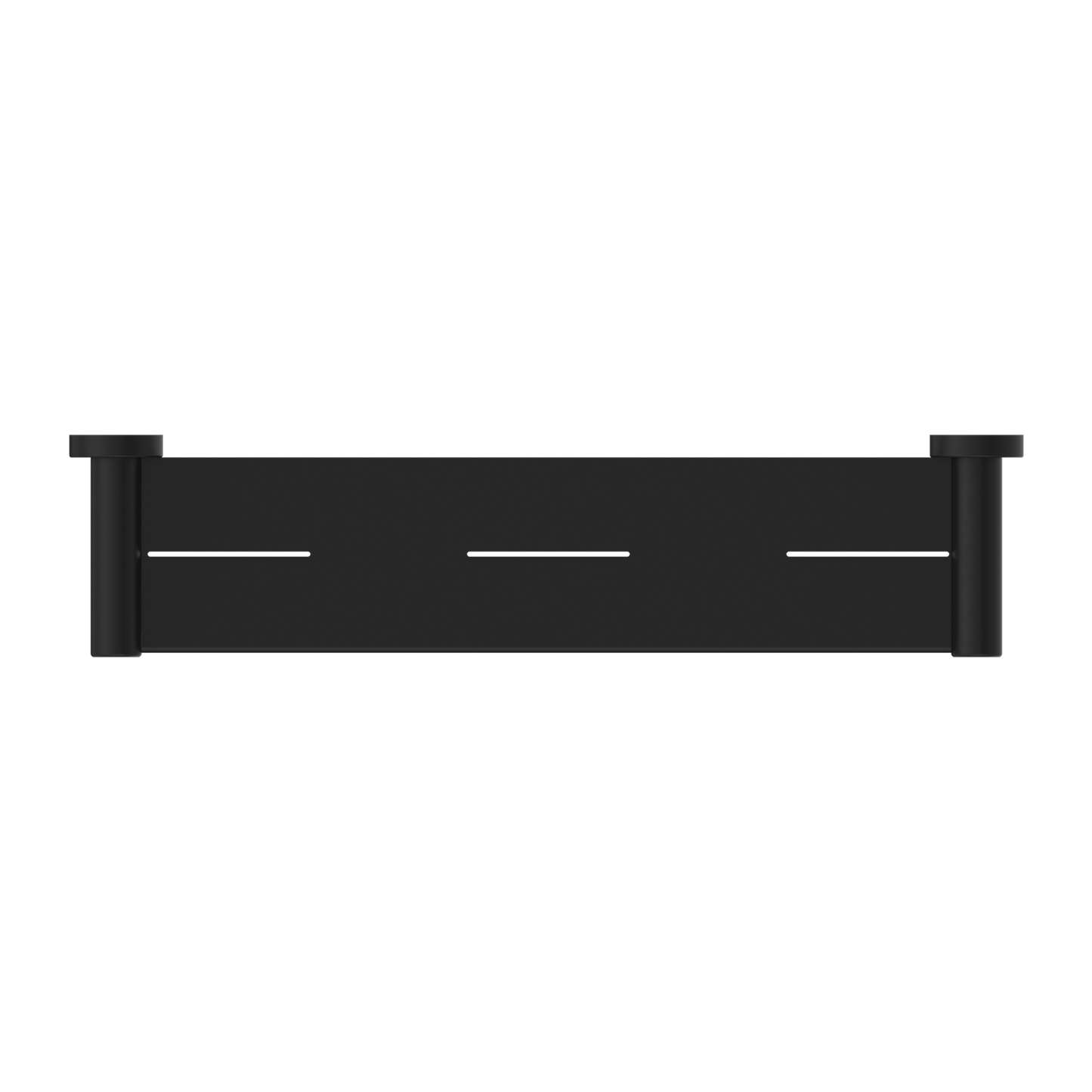 MECCA METAL SHOWER SHELF MATTE BLACK