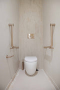 MECCA TOILET BRUSH HOLDER BRUSHED BRONZE
