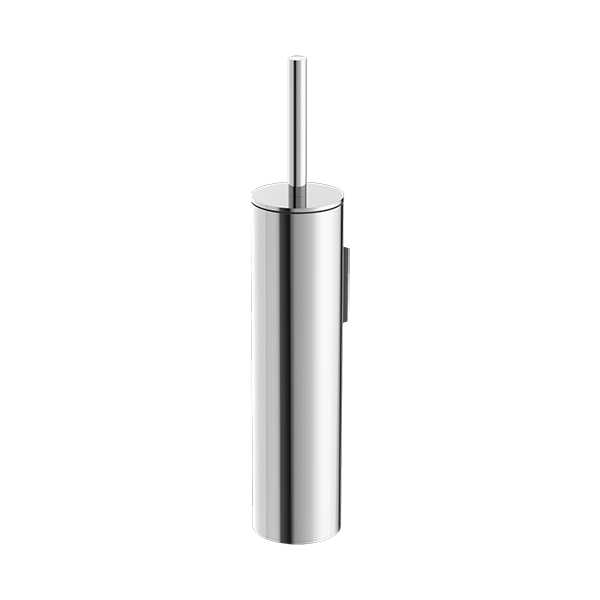 Mecca Toilet Brush Holder Chrome — Toilet Roll & Brush Holders