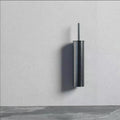 MECCA TOILET BRUSH HOLDER GUN METAL