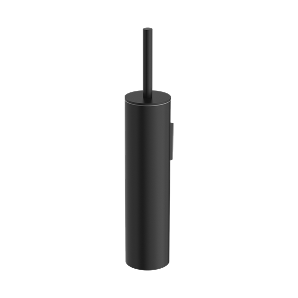 Mecca Toilet Brush Holder Matte Black — Toilet Roll & Brush Holders