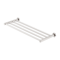MECCA TOWEL RACK BRUSHED NICKEL