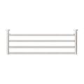 MECCA TOWEL RACK BRUSHED NICKEL
