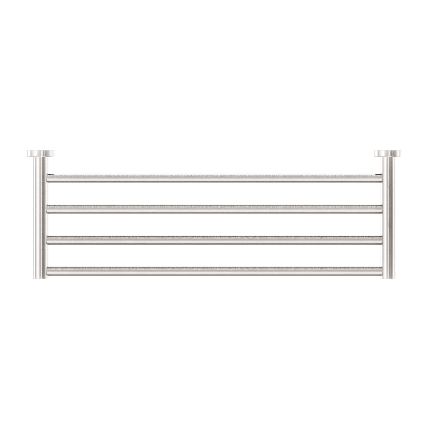 MECCA TOWEL RACK BRUSHED NICKEL